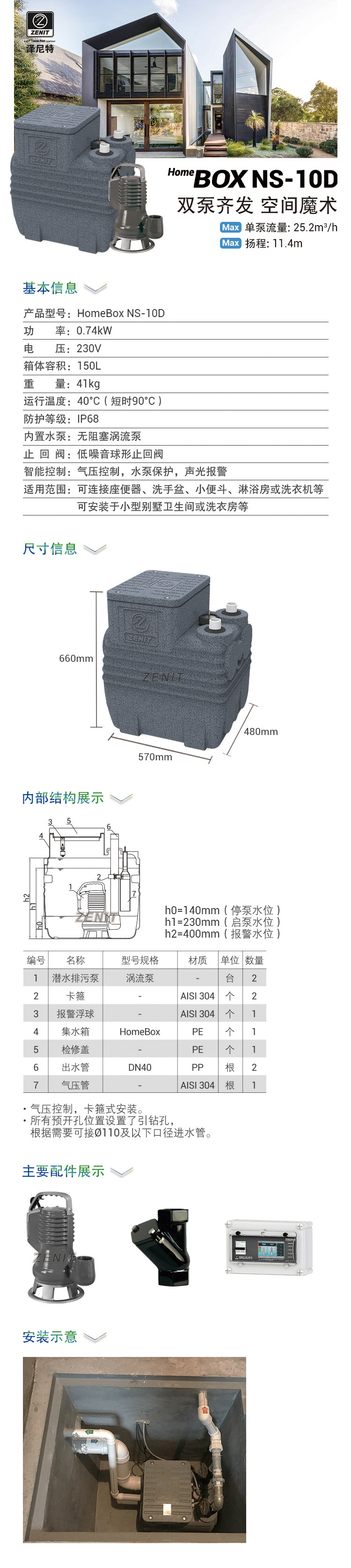 HomeBox NS-10D 产品长图